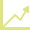 Gr&aacute;fico flecha aumento