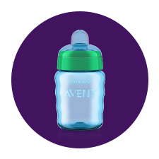 El vaso Philips Avent es fácil de sujetar