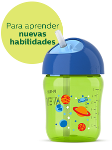 Vasos con popote Philips Avent para niños de 9 a 12 meses