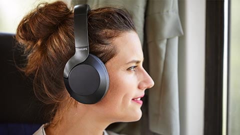 Audífonos de Philips. Inalámbricos, con Bluetooth y reducción de ruido