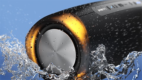 Altavoces Bluetooth portátiles resistentes al agua de Philips